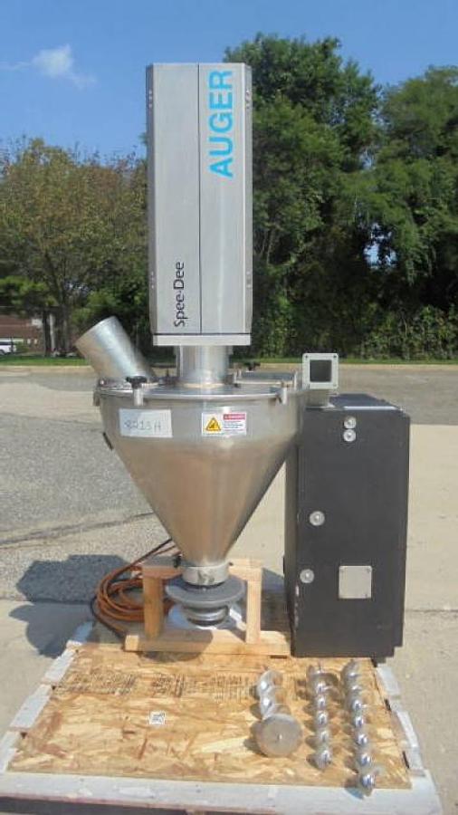 Used Spee-Dee “Digitronic” Servo Auger Powder Filler, With Control Box-