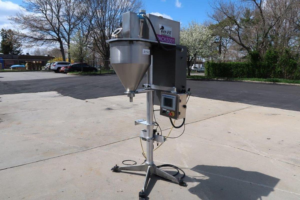 Used Per-Fil Single Auger Powder Filler