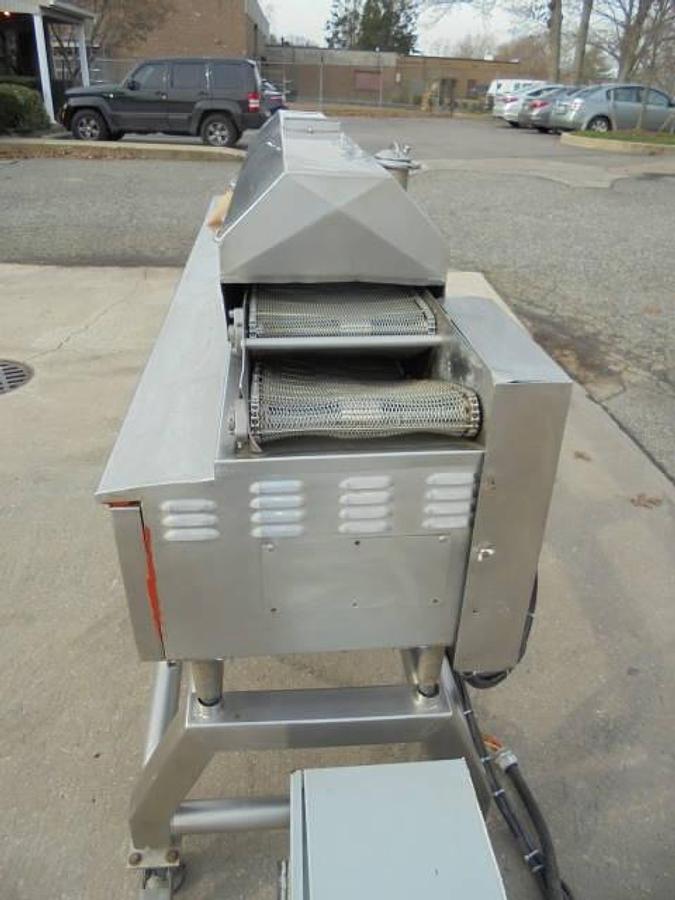 Used Heat and Control Mastermatic CF350E Stainless Steel Continuous Fryer, Electric