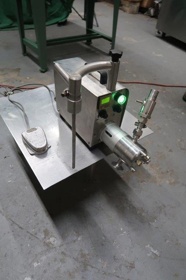Used Kalish Fillit Bench Top Pump Style Filler, Single Phase