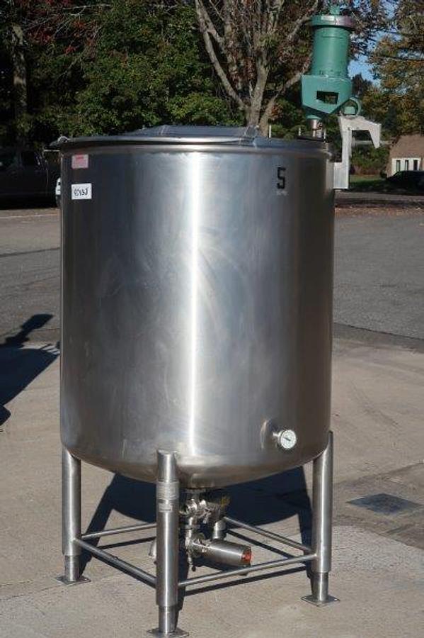 Used 300 Gallon APV Crepaco Stainless Steel Mix Tank
