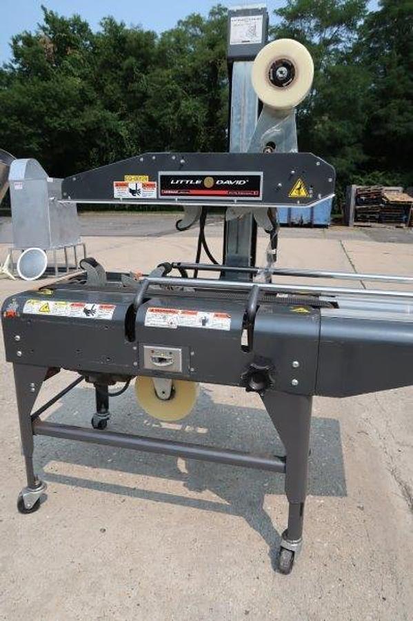 Used Little David Case Sealer/Taper, Single Phase