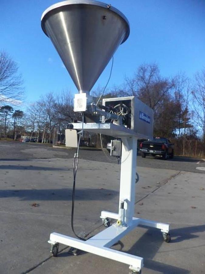 Used Simplex AV-100 Single Piston Filler,  Air Operated