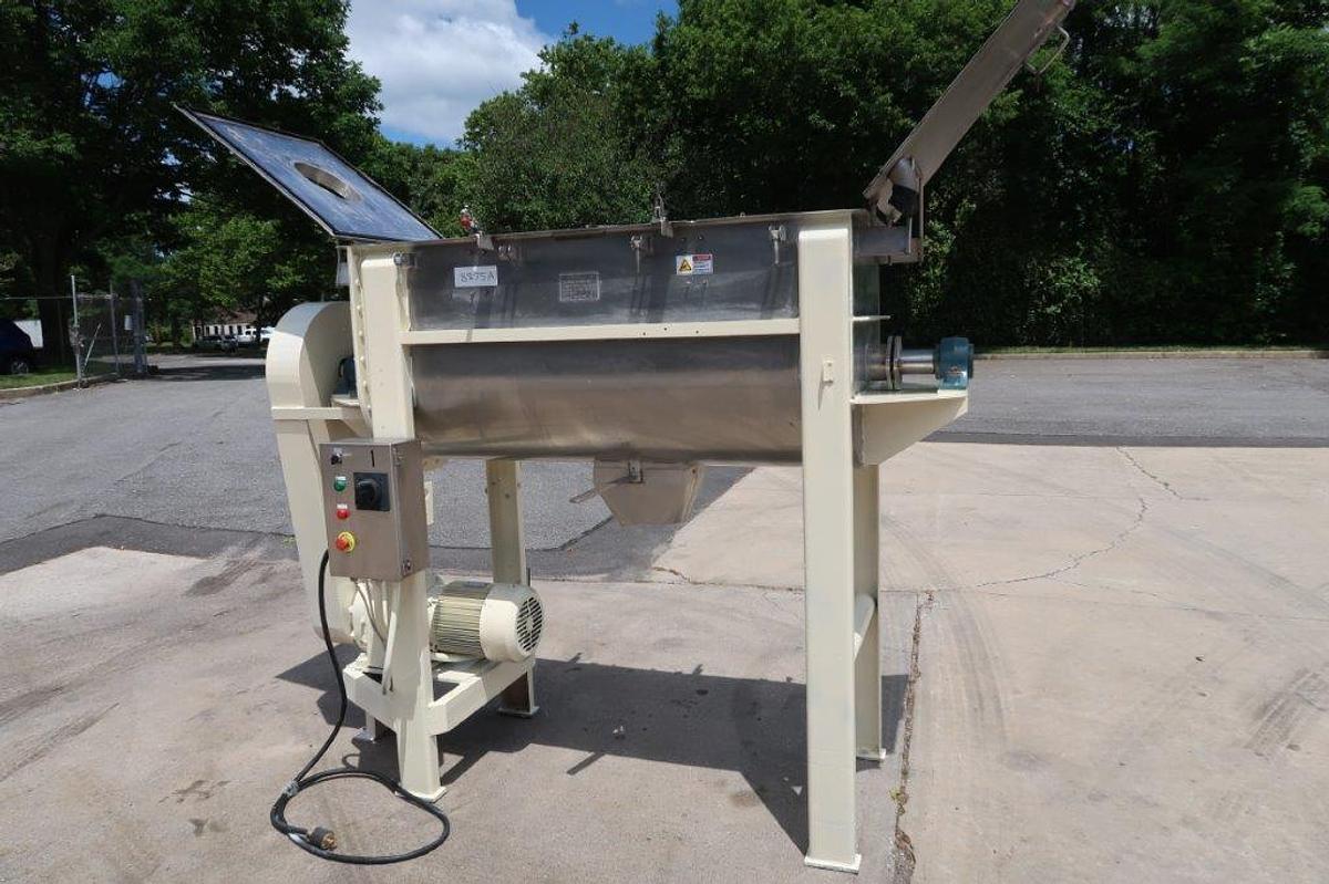 Used 20 Cu. Ft. Lowe Stainless Double Ribbon Blender
