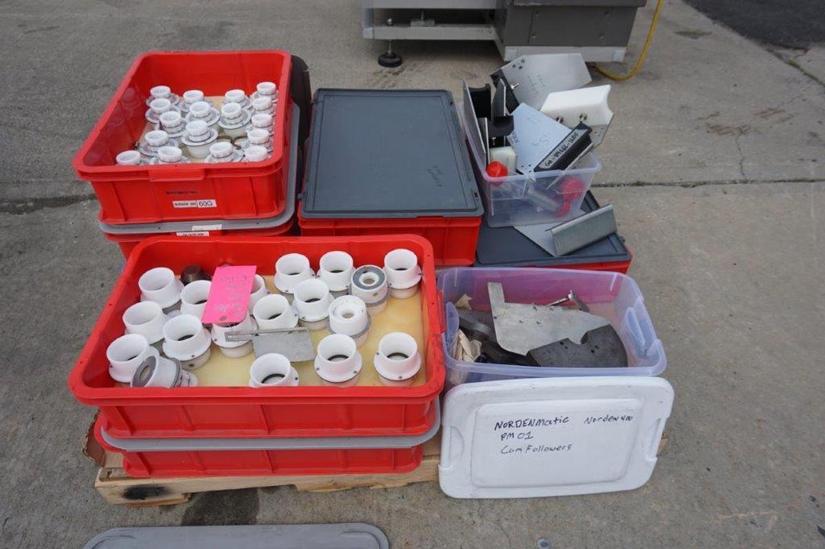 Used Nordenmatic 400 Hot Air Tube Filling and Sealing Machine, 40 Tubes/Minute