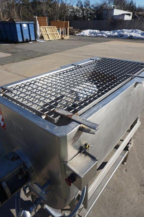 Used Will-Flow 20 Cu.Ft. Stainless Steel Horizontal Scraper Agitated Mixer, 130 PSI Jacket