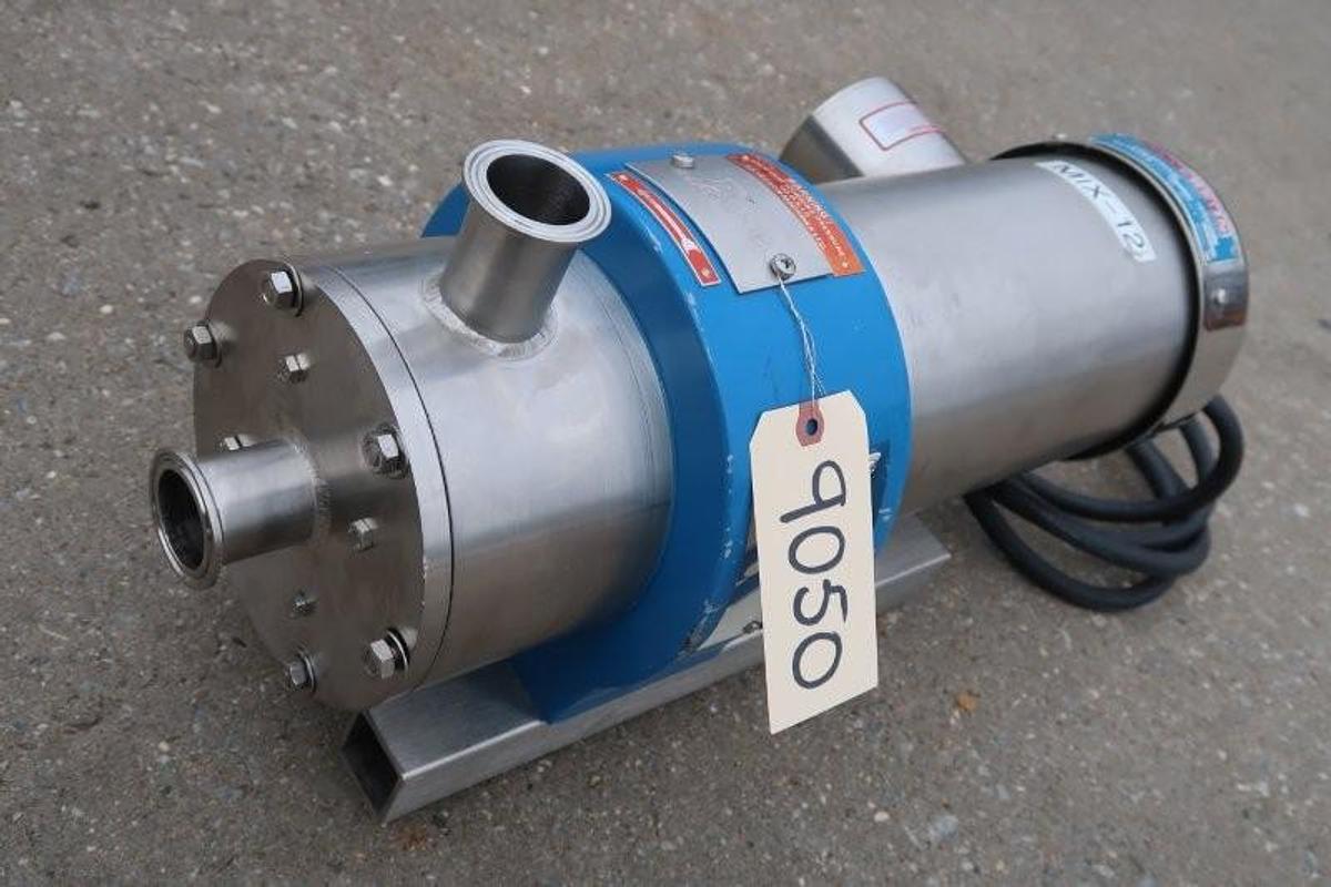 Used Silverson LS275 Sanitary Inline High/Shear Mixer, 3 HP
