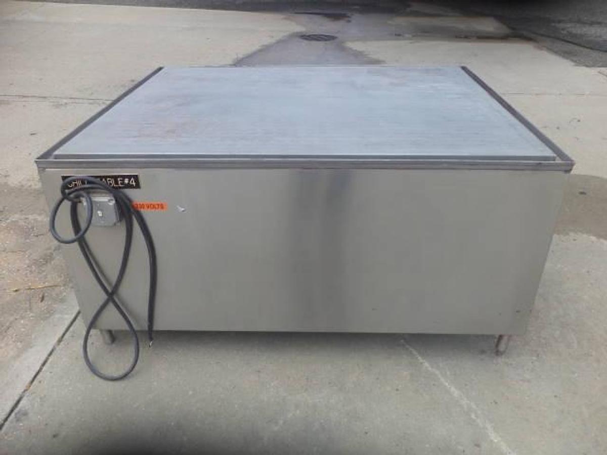 Used Lipstick Chill/Refrigeration Table, 54 in. x 66 in.