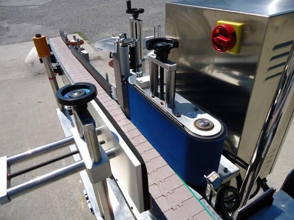 Used Cvc Pressure Sensitive Spot/Wrap Around Labeler, Digital Control Panel