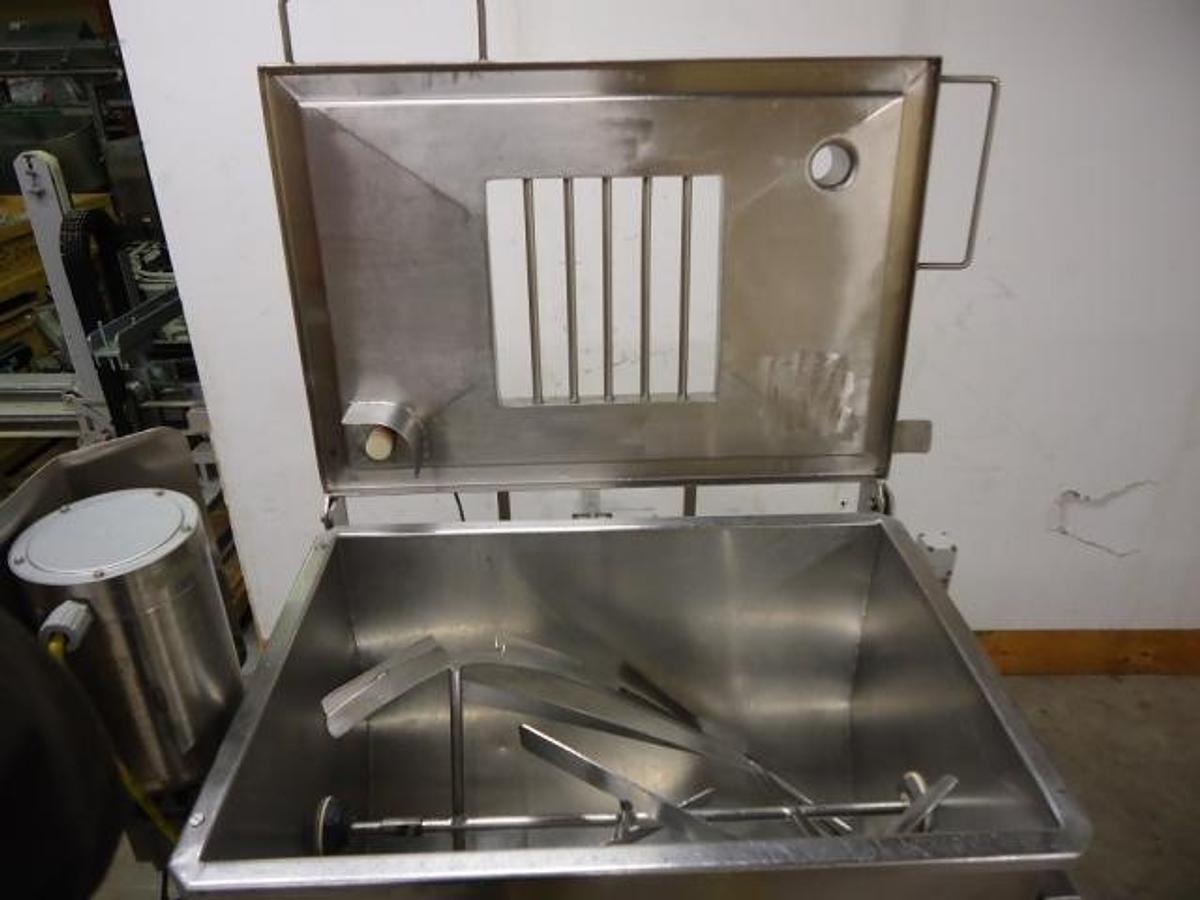 Used Simplex V-300 Automatic Piston Filler, Agitated  Hopper