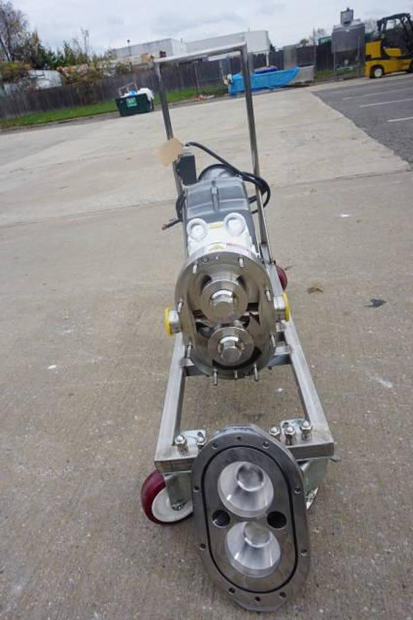 Used Wright 0450 Stainless Steel Positive Displacement Pump, Portable