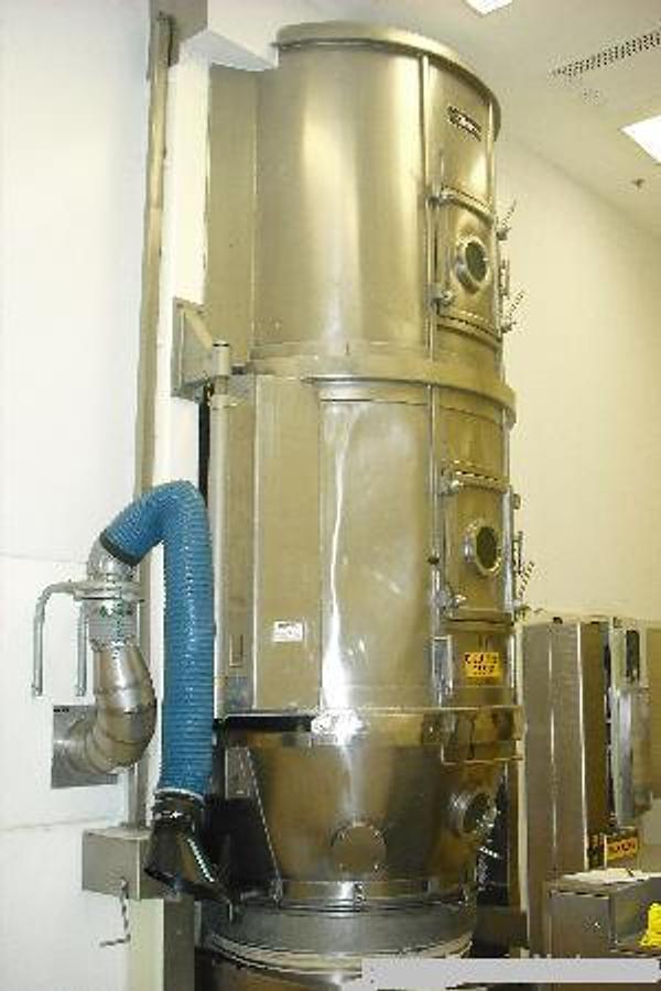 Used Glatt Wsg-300 Fluid Bed Dryer