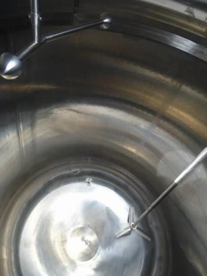 Used 1,000 Gallon Feldmeier 316l Pressure Vacuum Jacketed Agitated Reactor