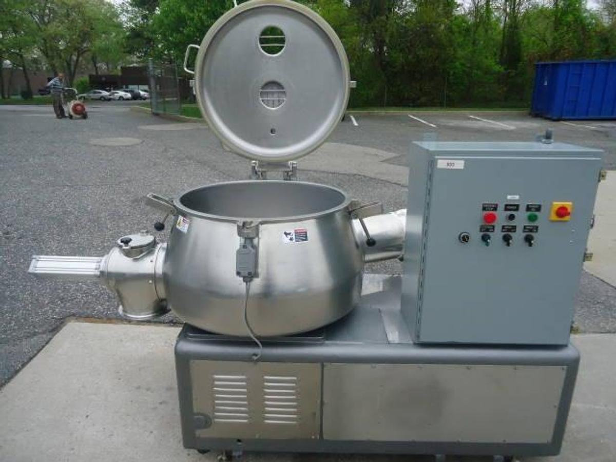 Used Diosna P 250-A Stainless Steel Mixer-Granulator, 250 Liter