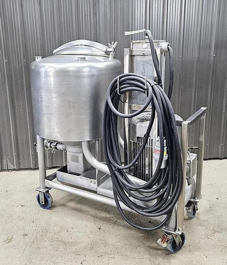 Used Breddo 50 Gallon SS Likwifier, Portable