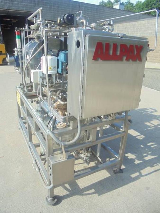 Used Allpax Pilot Plant/Lab Horizontal Autoclave/Sterilizer/Retort, Programmable