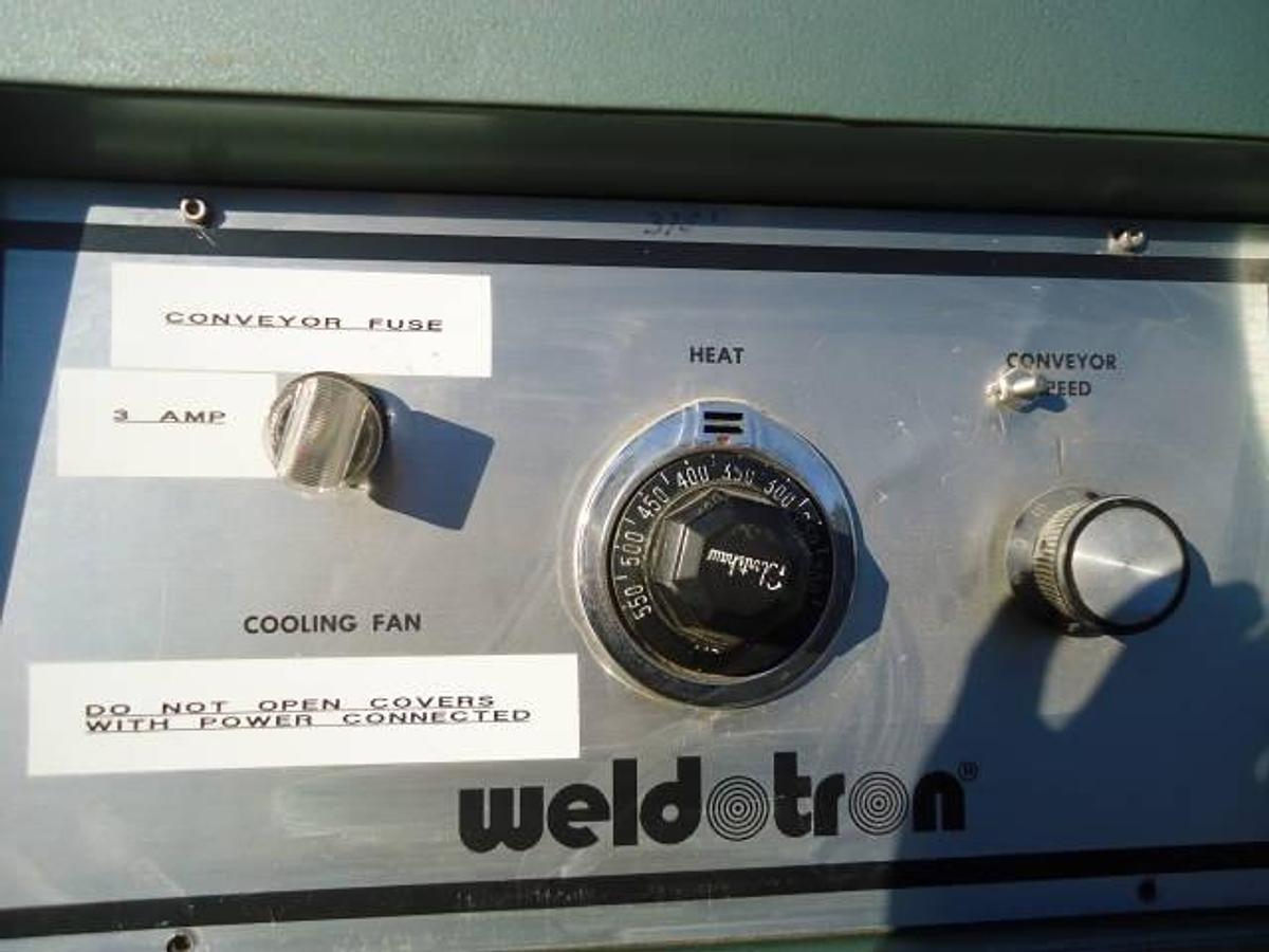Used Weldotron 7121 Conveyorized Shrink Tunnel