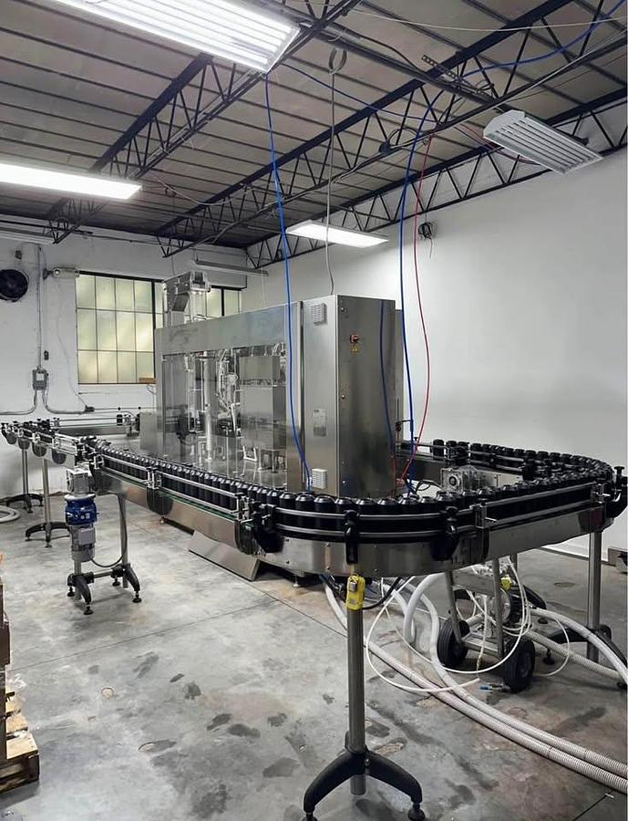 Used GAI Prospero Automatic Monoblock Bottling Line
