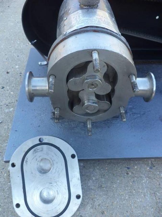 Used Tri-Canada 3/4 in. x 3/4 in. SS Positive Displacement Pump, 3/4 HP