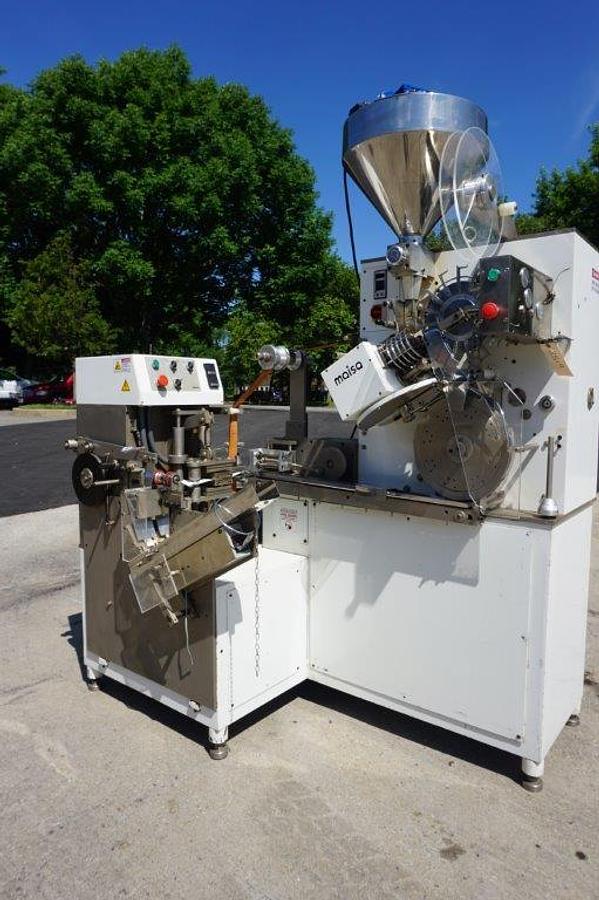 Used Maisa EC12Y/C Tea Bagger, 110 Per Minute