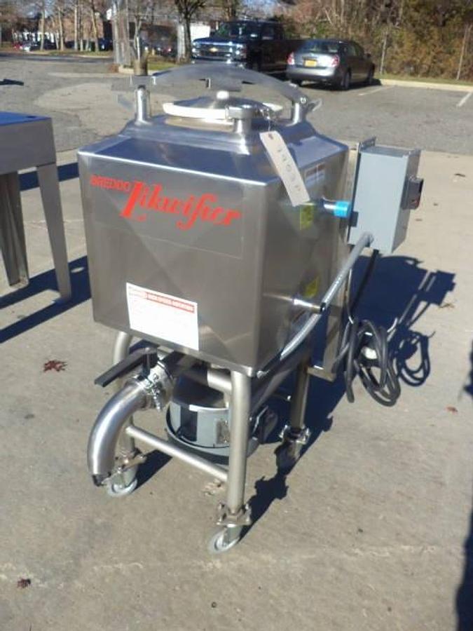 Used Breddo 10 Gallon Stainless Steel Likwifier, 125 PSI Jacket