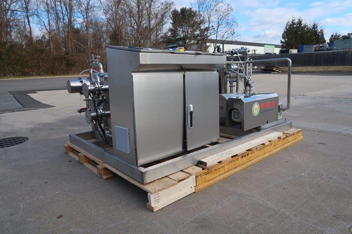 Used Ftherm X130-1200 Scrape Surface Heat Exchanger, 316L SS