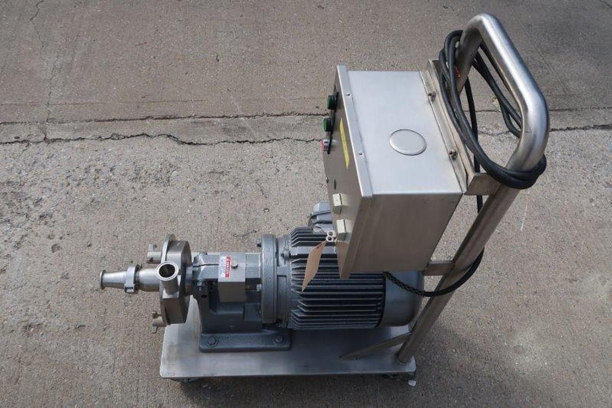 Used Fristam 7.5 HP Stainless Sanitary Centrifugal Pump