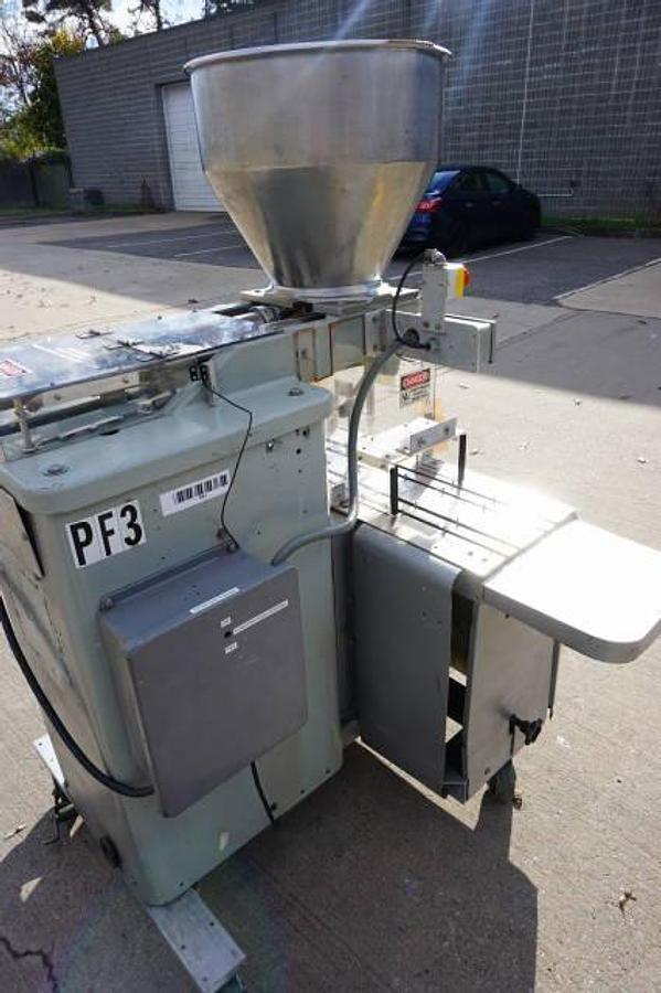 Used Colton Hope Twin Head Piston Filler, Bottom-Up Filling