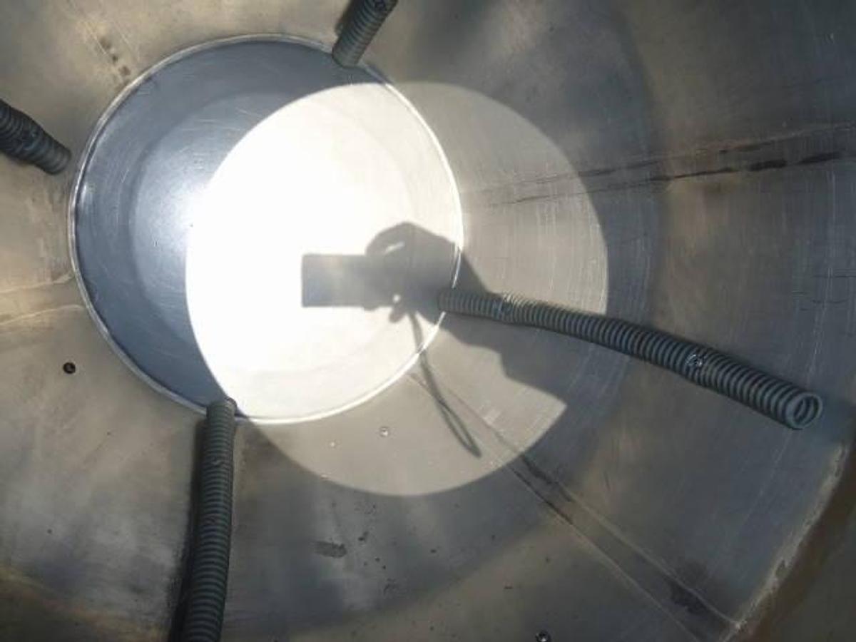 Used 24 In. Stokes Stainless Steel Coating Pan, Explosion Proof