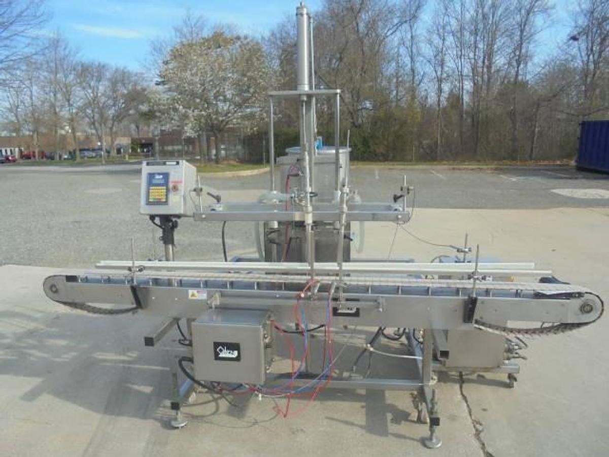 Used Oden GEN-3 Pro/Fill 3000 Dual Head Positive Displacement Filler