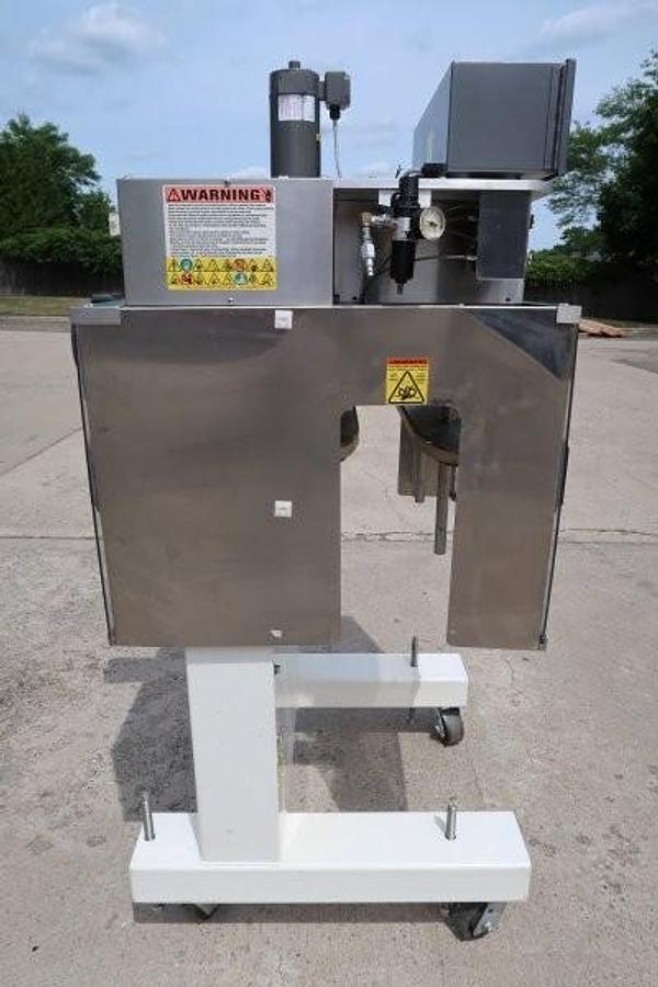 Used Kaps-All FE-4 Automatic Four Spindle Inline Screw Capping Machine
