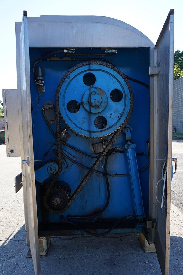 Used BEW 1600 Jacketed Roller Bar Mixer, 100  HP