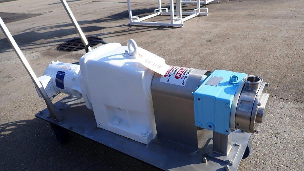 Used Fristam FKL15 SS Positive Displacement Pump, SS Base