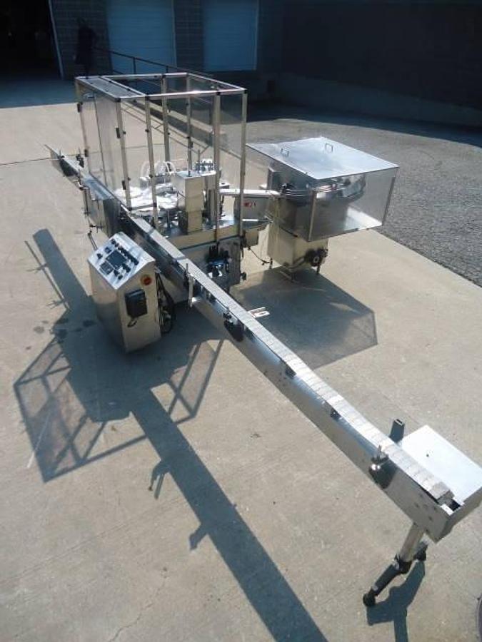 Used Cozzoli Rfpc Mono-Block Filler/Screw Capper