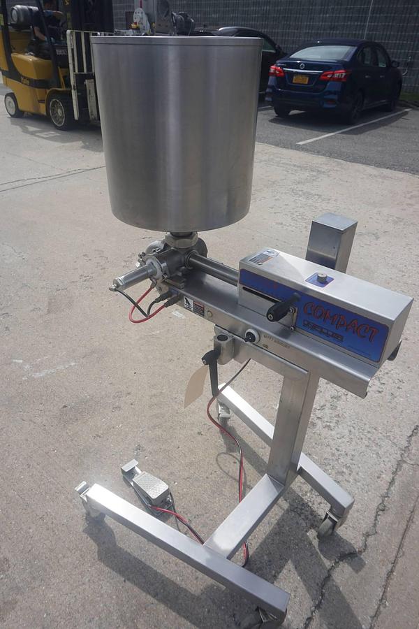 Used Unifiller “Compack” Single Head Piston Depositor, Air Operated