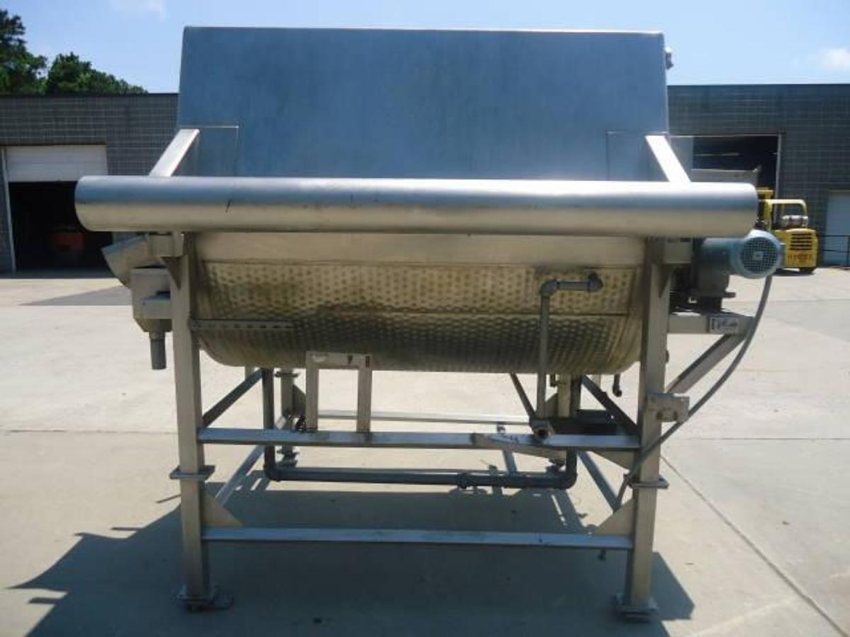 Used Ak Robins 48 In. Diameter Continuous Blancher, Jacketed