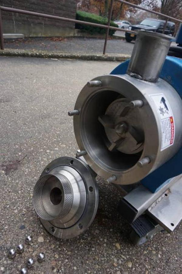 Used Silverson 450LS Stainless Inline High Shear Mixer, Portable