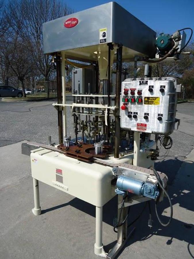 Used Mrm/Elgin 16 Spout Rotary Liquid Filler, Explosion Proof