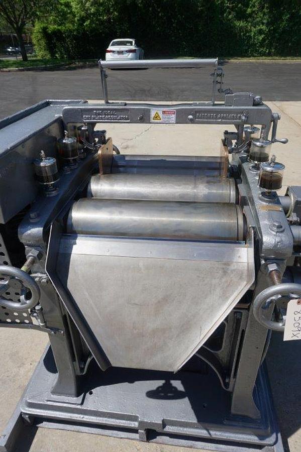 Used Kent 8 In. X 24 In. Three Roll Mill