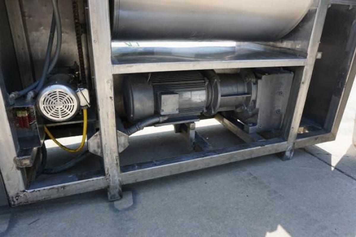 Used Equamex Stainless Sigma Arm Mixer, Tilt Discharge