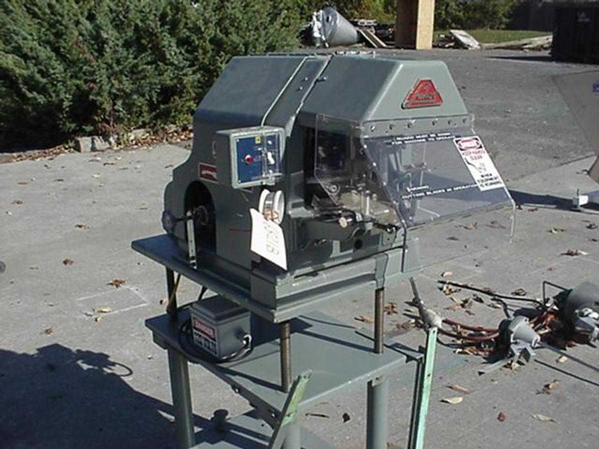 Used Lakso Model 52 Bottle Cottoner, On Casters