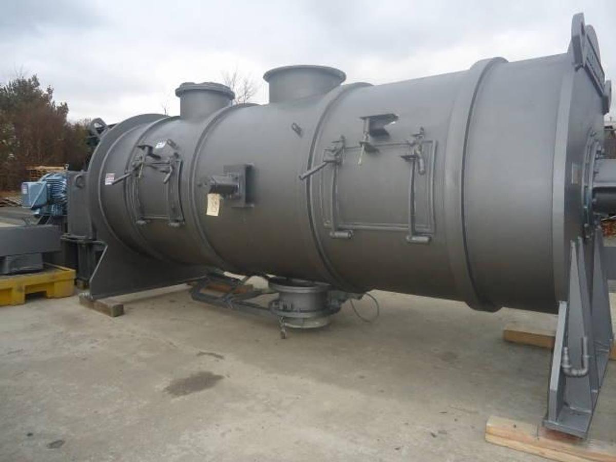 Used Littleford Fkm-4200d Plow Mixer With Choppers, 100 Hp