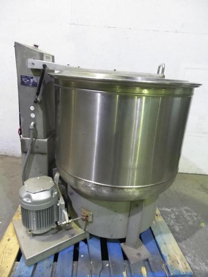 Used Bock 30 Inch Diameter Stainless Steel Perforate Basket Centrifuge, 5HP Motor