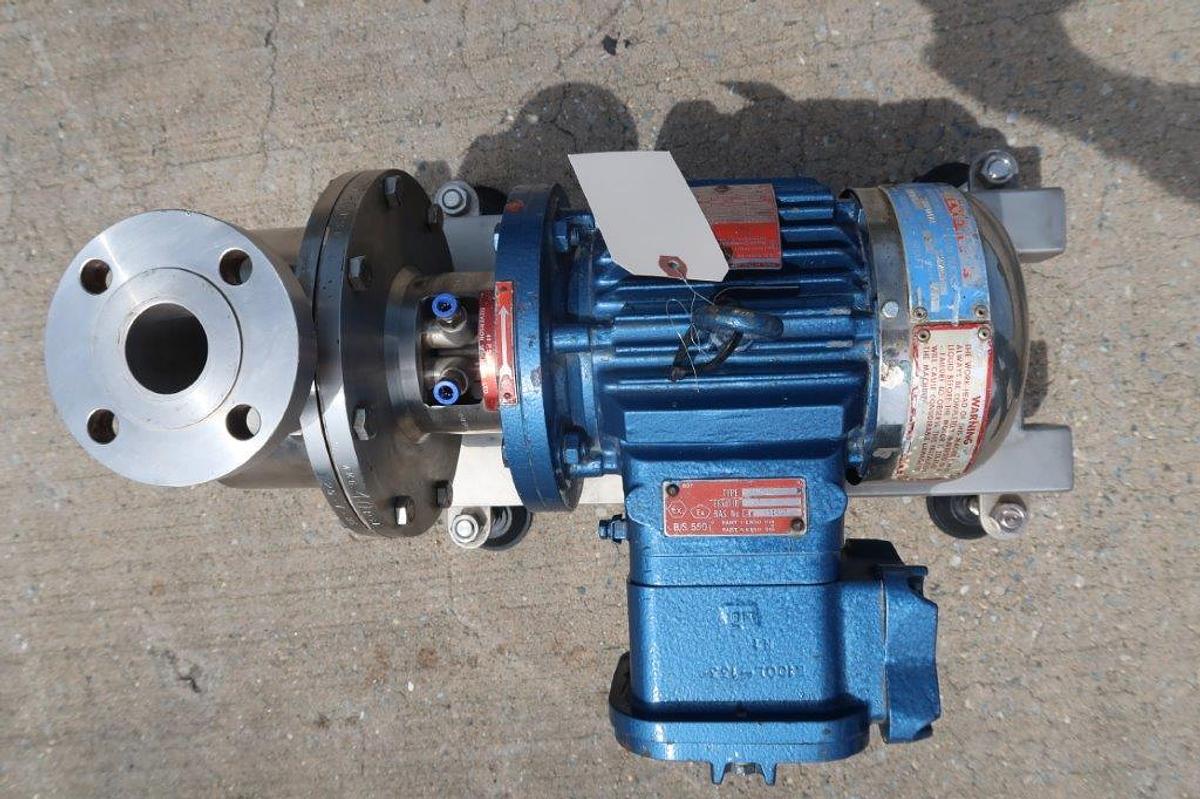 Used Silverson L275 SS Inline High Shear Mixer, XP Motor