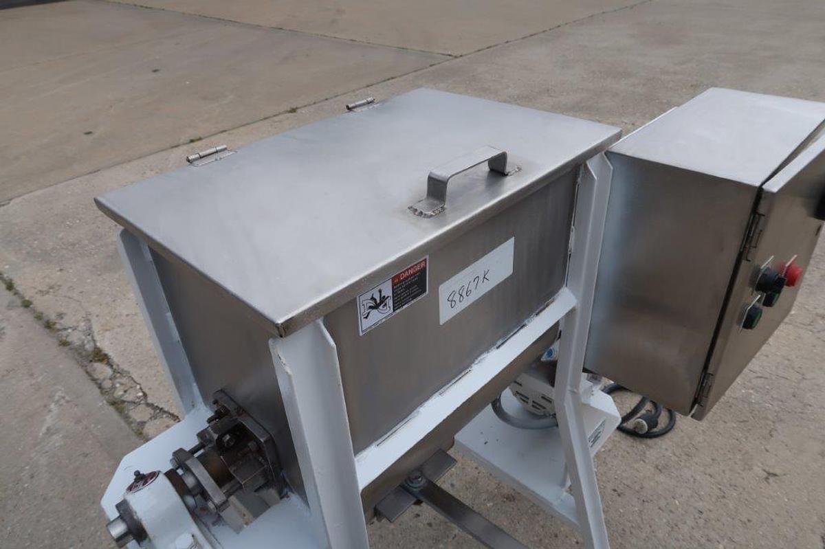 Used Ross 1 Cu. Ft. Stainless Double Ribbon Blender, Portable