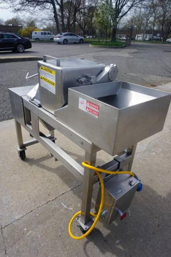Used Urschel “GK” Dicer/Slicer, Crinkle Cut, Wash Down Motor