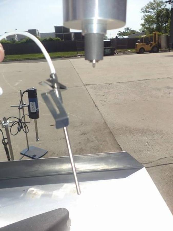 Used Brookfield RDV-II+Pro Tabletop Laboratory Viscometer, Single Phase
