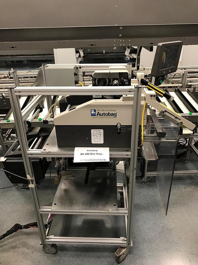 Used Autobag AB 180 Filling and Sealing Machines With Printers, 80 PM