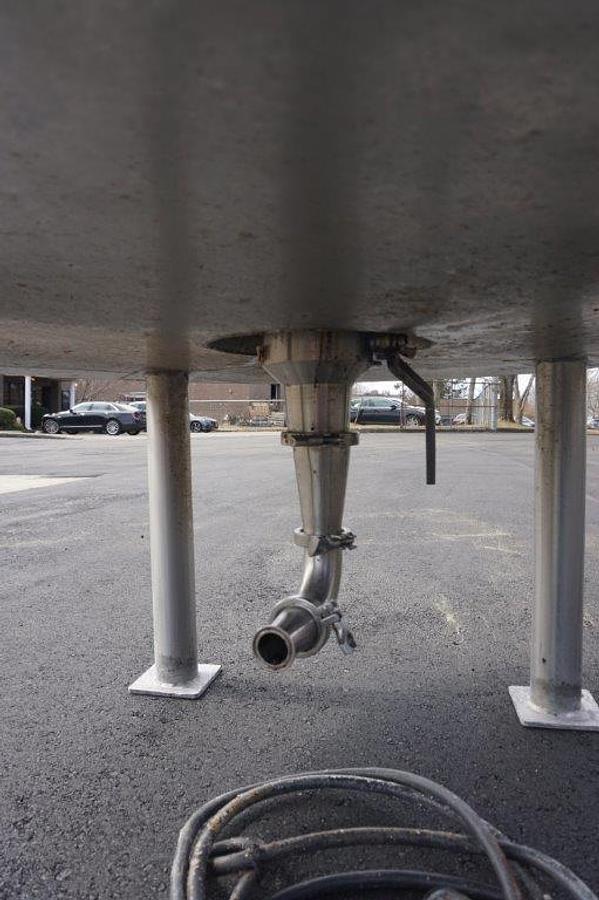 Used 350 Gallon Expert Industries 316 SS Scraper Agitated Kettle, 45 PSI Jacket