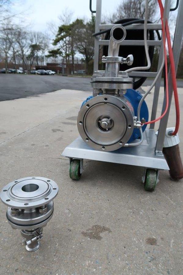 Used IKA 20 HP Stainless Steel Dispax Reactor/Inline High Shear Mixer, XP